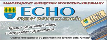 Nowy  numer Echa  Gminy Iwonicz-Zdrój