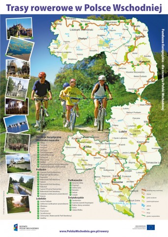 Pomóż zaprojektować trasy rowerowe w Polsce Wschodniej