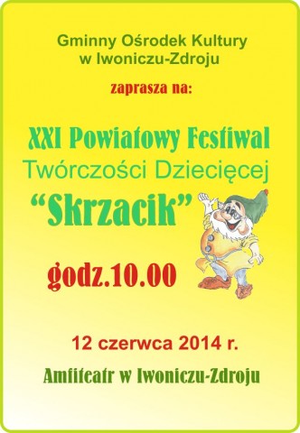 XXI Powiatowy Festiwal Twórczości Dziecięcej 